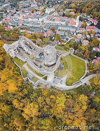 Bolkow Castle in Bolkow Stock Photo