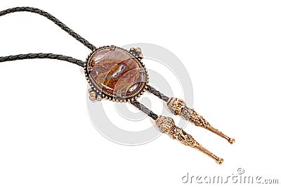 Bolo Tie Stock Photo