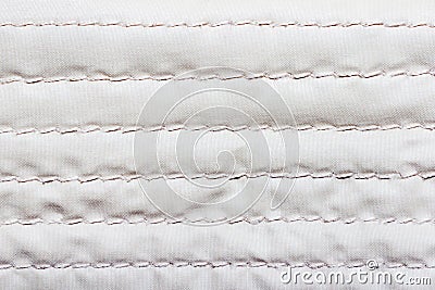 Bologna fabric seamed texture surface Stock Photo
