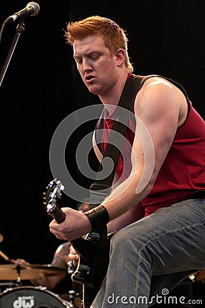 Queens of the Stone Age ,Josh Homme Editorial Stock Photo