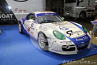 Porsche racing car Editorial Stock Photo