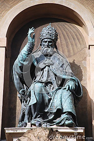 Bologna Pope Gregory XIII Stock Photo