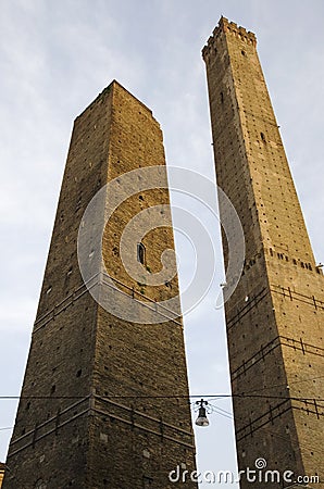 Bologna towers, Italy Stock Photo