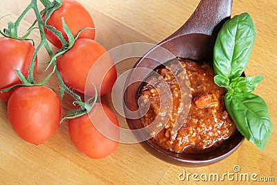 Bolognese meat sauce Stock Photo