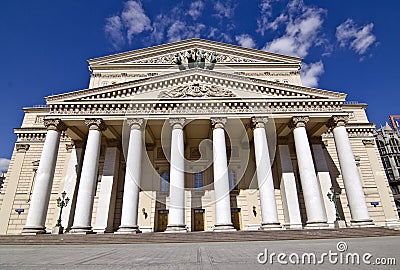 Bolshoi Theatre, Moscow, Russia Stock Photo