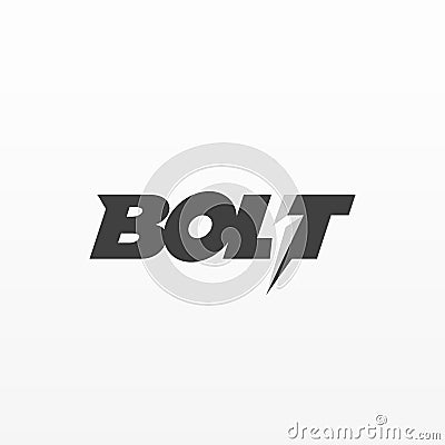 BOLT logo design,vector,illustration Cartoon Illustration