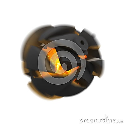 Bomb Explosion Stock Photo