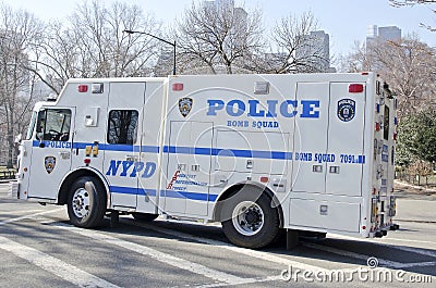 Bomb Squad Editorial Stock Photo