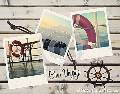 Bon voyage Stock Photo