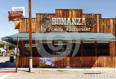 Bonanza Restaurant Editorial Stock Photo