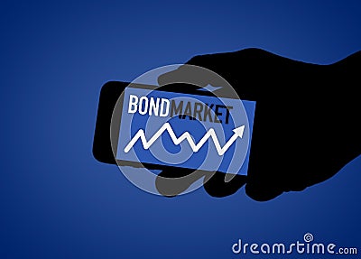 BOND MARKET - digital social media illustration Cartoon Illustration