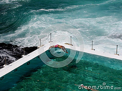 Bondi Beach Iceberg Club Editorial Stock Photo