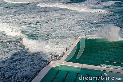 Bondi Beach Iceberg Club Editorial Stock Photo