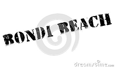 Bondi Beach stamp Vector Illustration