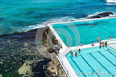 Bondi Icebergs pool Editorial Stock Photo