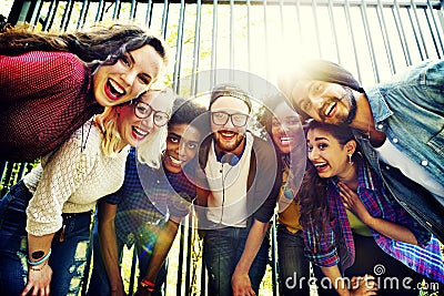 Bonding Community Friends Team Togetherness Unity Concept Stock Photo