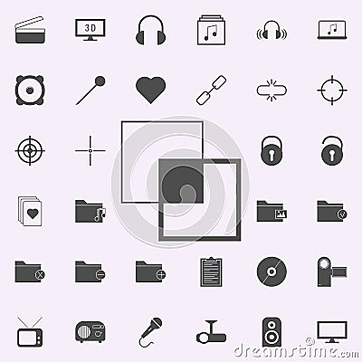 bonding layers icon. web icons universal set for web and mobile Stock Photo