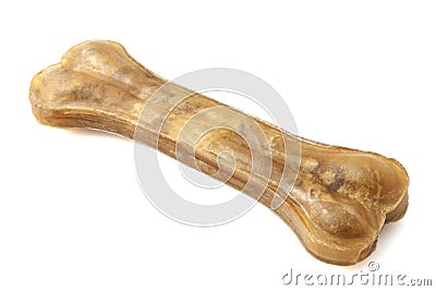 Bone for the dog Stock Photo