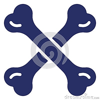 Bone Isolated Vector icon which can easily modify or edit Vector Illustration