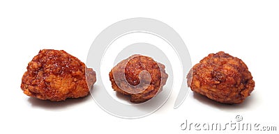 Boneless Chicken Wings Stock Photo