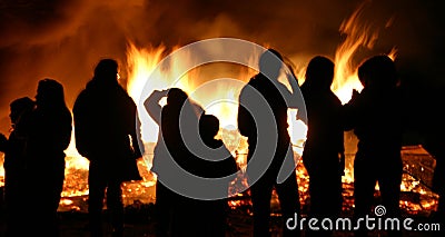 Bonfire 3 Stock Photo