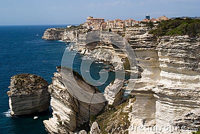 Bonifacio, Corse Stock Photo