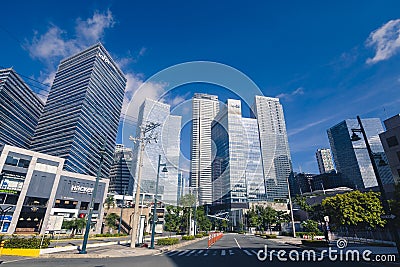 Bonifacio Global City, Taguig, Metro Manila - Fort Bonifacio cityscape. Most modern cbd of Metro Manila. Editorial Stock Photo