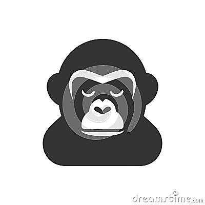 Bonobo icon Vector Illustration