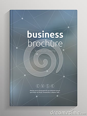 Book / brochure cover Vector Illustration
