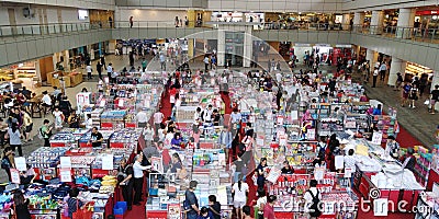 Book fair in Singapore Editorial Stock Photo