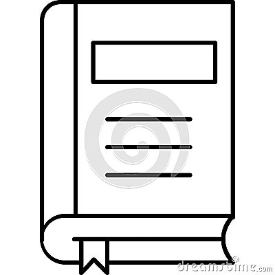 Book Half Glyph Vector Icon which can easily modified . Vector Illustration