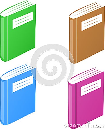 Book Icon Vector Stock Photo