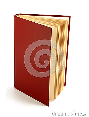 book isolated on white background Stock Photo