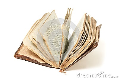 Book old obsolete Stock Photo