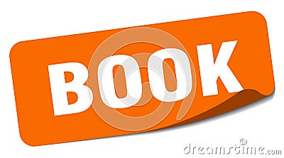 book sticker. book label Vector Illustration