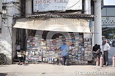 book store in delhi Editorial Stock Photo