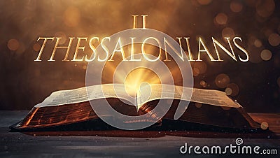 Book of 2 Thessalonians. Stock Photo