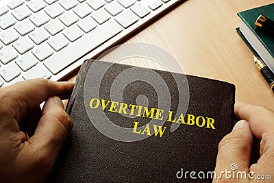 Overtime labor law. Stock Photo