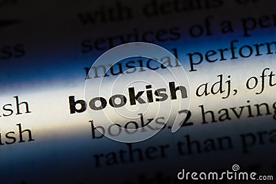 bookish Stock Photo