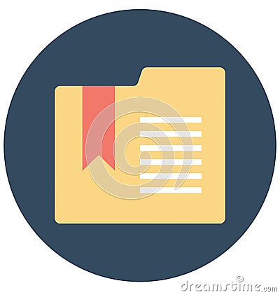 Bookmark Isolated Vector icon that can be easily edit or modified Bookmark Isolated Vector icon that can be easily edit or modif Stock Photo