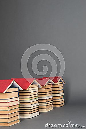 Books as the prospect for future success in education Stock Photo