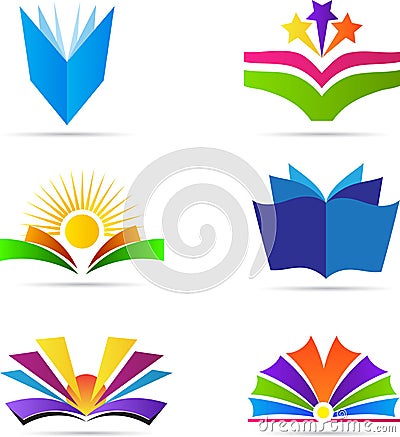 Books Vector Illustration