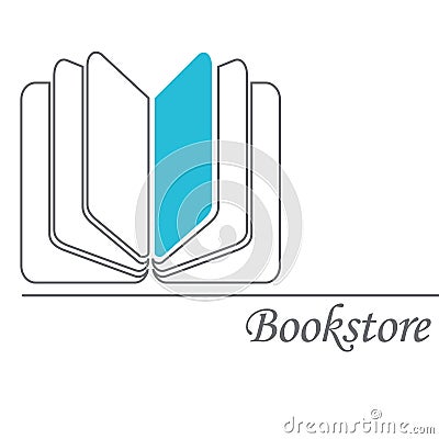 Bookstore Vector Illustration