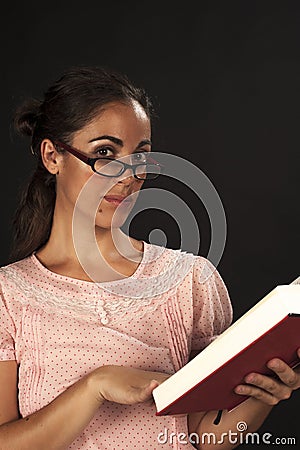 Bookworm Stock Photo