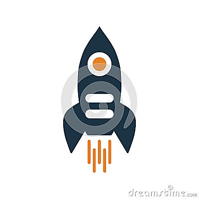 Boost, launch, product, rocket icon. Editable vector logo Vector Illustration