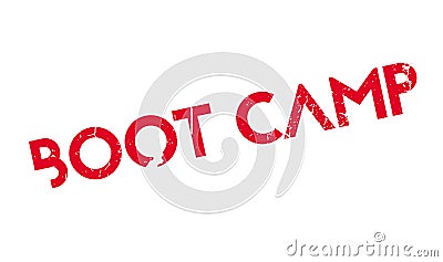 Boot Camp rubber stamp Vector Illustration