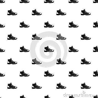 Boot pattern, simple style Vector Illustration