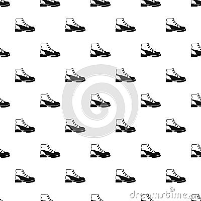 Boot pattern, simple style Vector Illustration