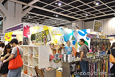 A booth at Pet Expo Editorial Stock Photo