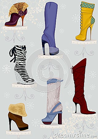 Boots Vector Illustration